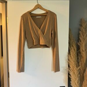 Abercrombie crop sweater